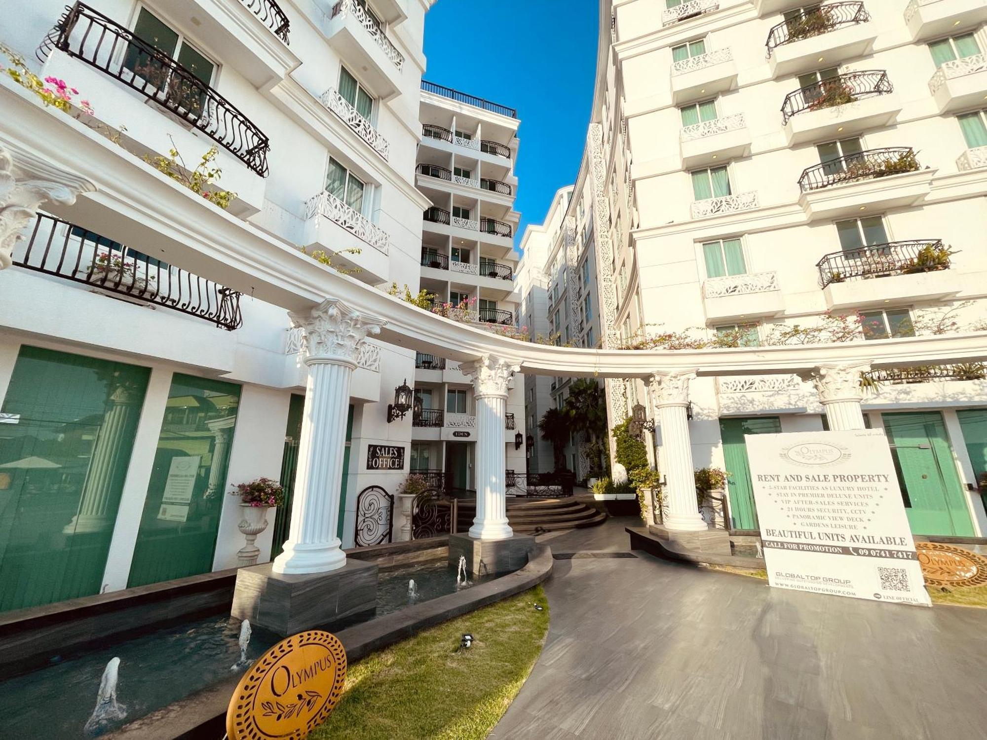 City Garden Olympus Condo & Yahaha Pattaya Buitenkant foto